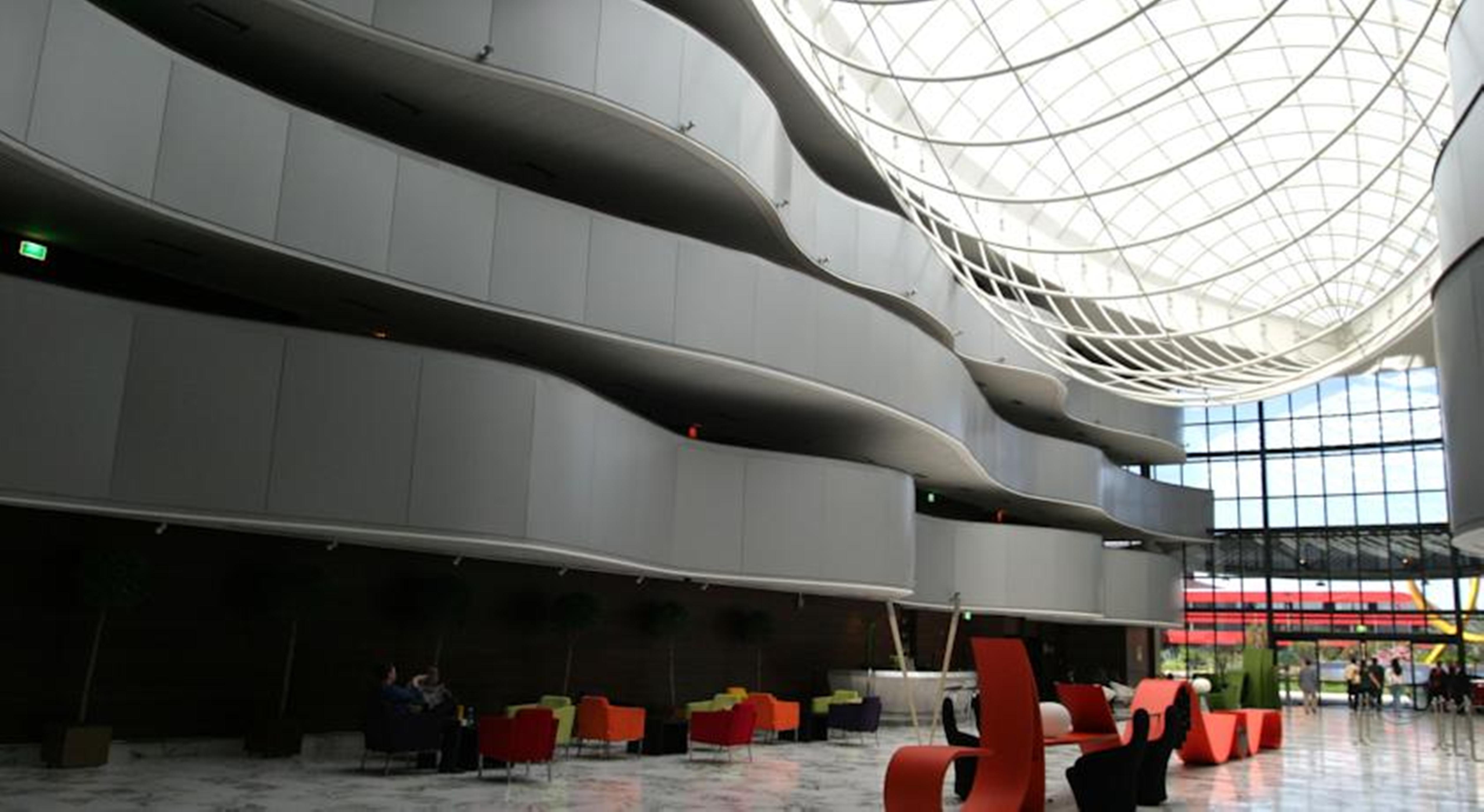 Royal Tulip Brasilia Alvorada Hotell Exteriör bild The interior of the library
