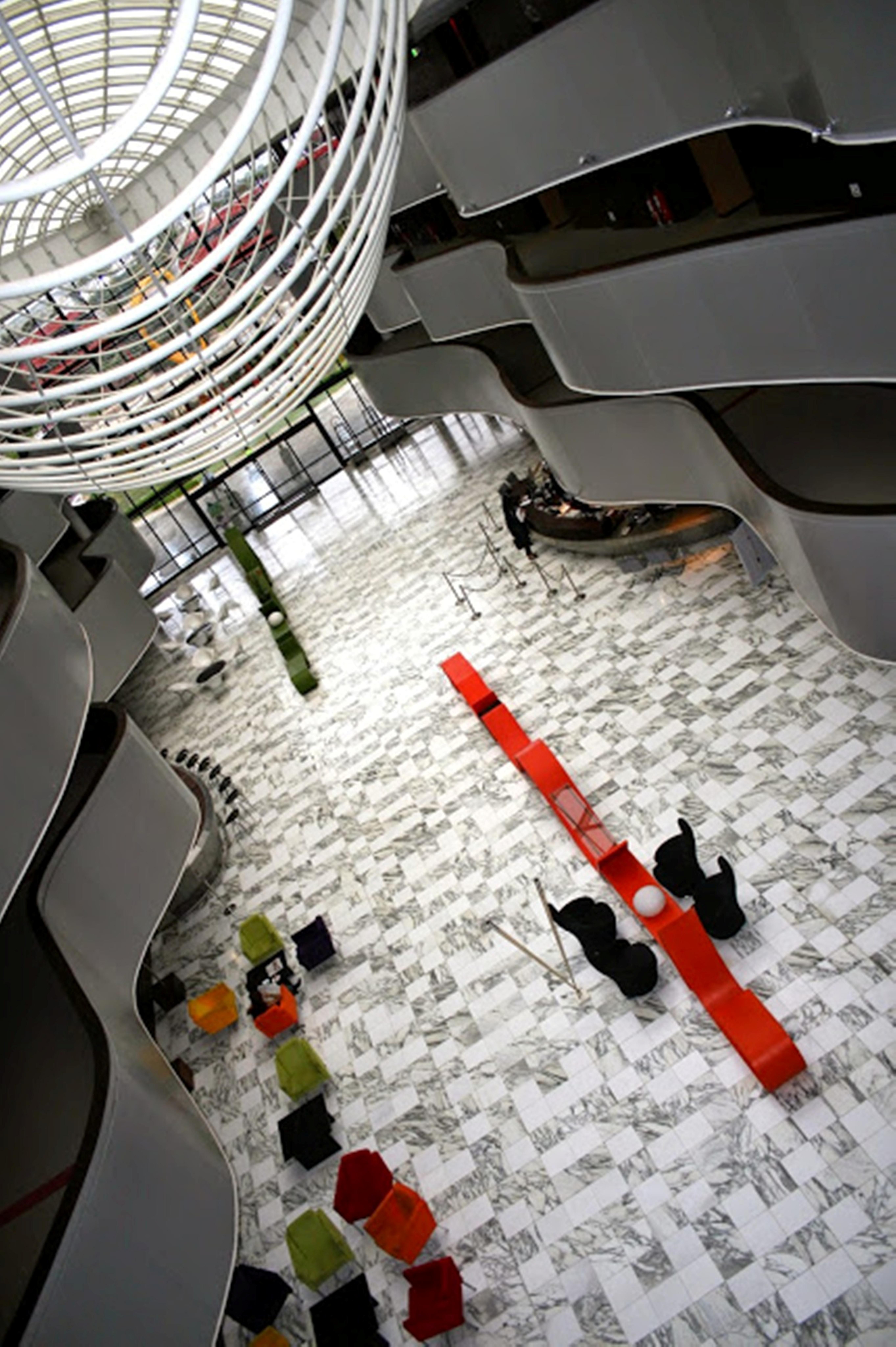 Royal Tulip Brasilia Alvorada Hotell Exteriör bild Interior of the library